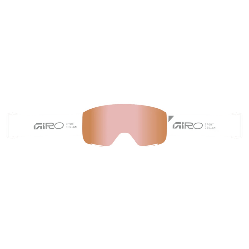 Strap view of the Giro Axis AF Goggles, stacked white