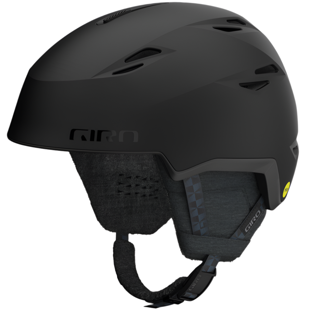 Giro Envi snow Helmet in Black Gold Bliss featuring Spherical Mips, BOA fit system, adjustable vents and a magnetic buckle