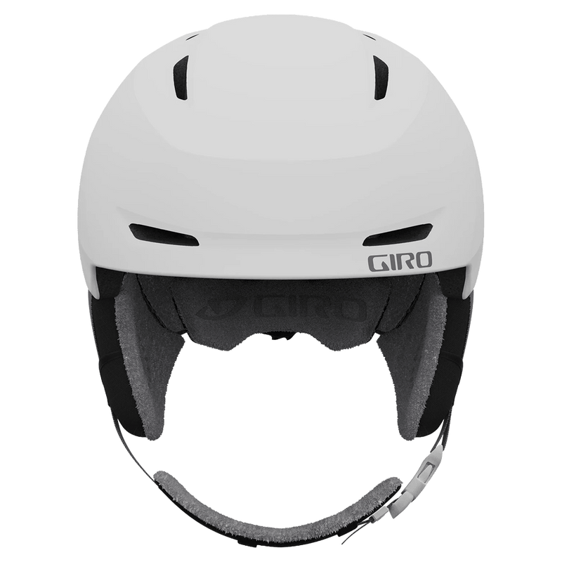 Front view of the Giro Sario MIPS Helmet in Matte White colourway, unisex's model