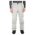 Light grey XTM Glide Ski Pants with front pockets and belt loops shown on a model from the front.