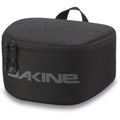 Black Dakine Goggle Stash padded case with grey logo, dual zippers, and top carry handle.