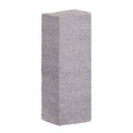 grey rectangle rubber gummi stone