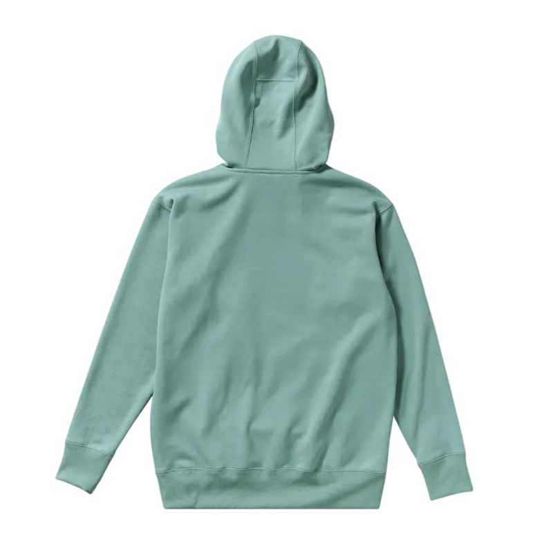 Back product image of the Riding Hydro Pullover - Womens in Arctic Blue