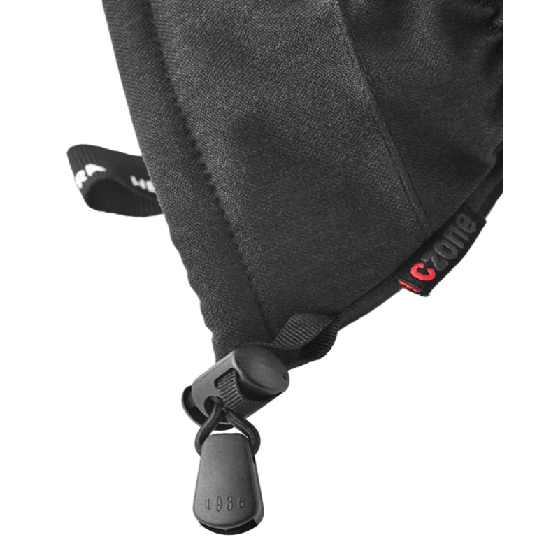 Detail view of the Hestra CZone Mountain 5 Finger Glove