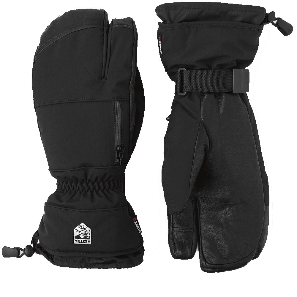 Hestra CZone Pointer 3 Finger Glove Rhythm Snowsports