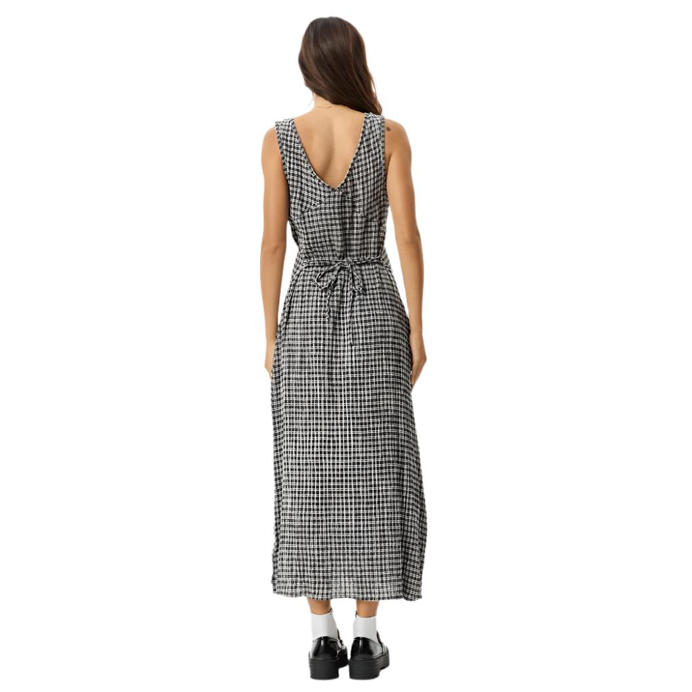 Asta Seersucker Maxi Dress - Womens