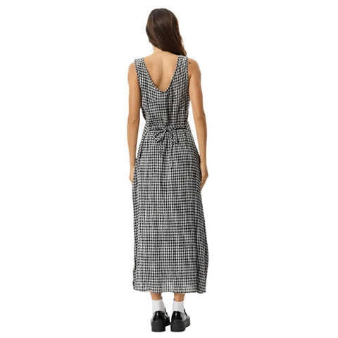 Asta Seersucker Maxi Dress - Womens