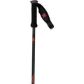 Kerma Vector Hybrid 12 Ski Poles showing black handle upclose