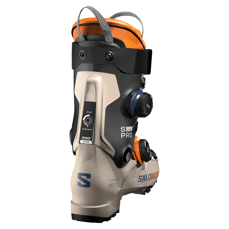 Front view of Salomon S/Pro Supra Dual Boa 120 Ski Boots