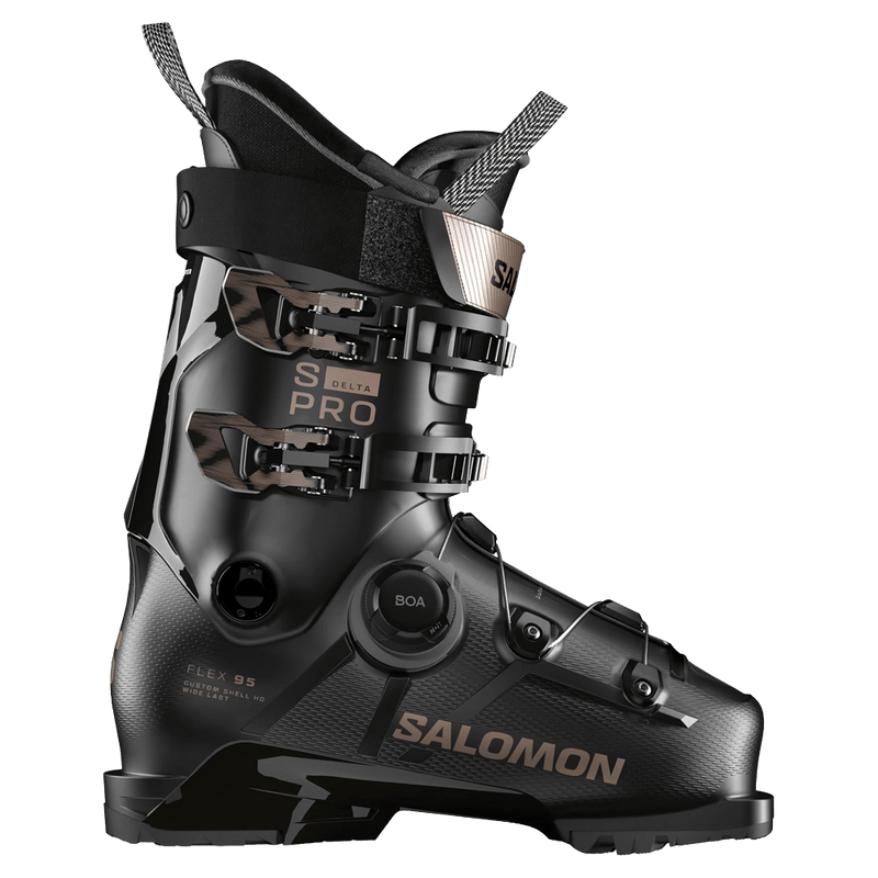 Side view of Salomon S/Pro Delta BOA 95 Ski Boots - Womens