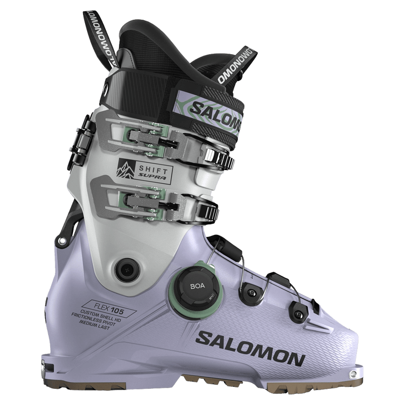 Side view of Salomon Shift Supra S BOA 105 Gw Ski Boots - Womens