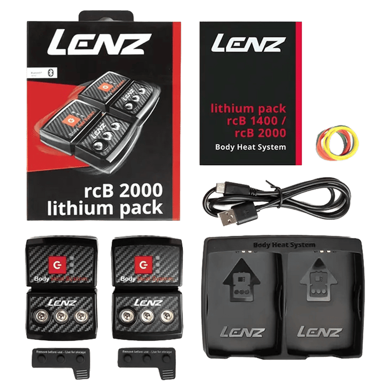 Access view of the Lenz RCB 2000 Battery Pack in Bluetooth colourway, unisex model