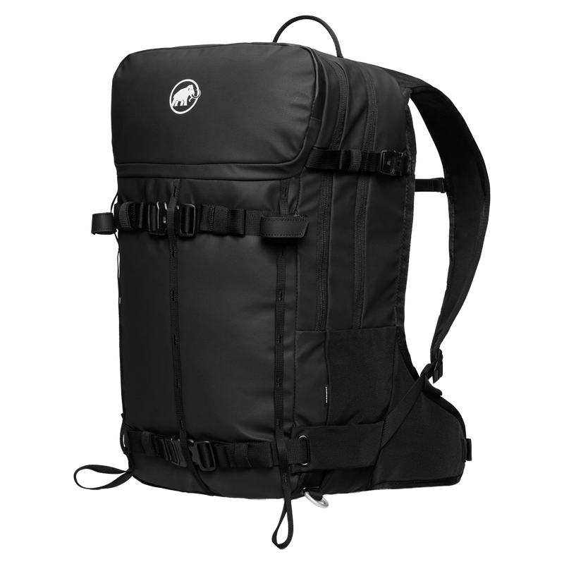 Main view of the Mammut Nirvana 28 Backpack in Black colourway, women model