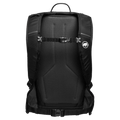 Back view of the Mammut Nirvana 28 Backpack in Black colourway, women model