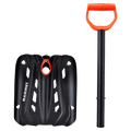 Alternative view of the Mamut Alugator Pro Light HOE Shovel in black colourway, unisex's model