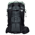 Back view of the Mamut Lithium 30L Backpack in Jade Black colourway, women's model