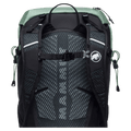 Close view of the Mamut Lithium 30L Backpack in Jade Black colourway, women's model