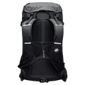 Back view of the Mamut Trion 38L Backpack in Black colourway, unisex's model