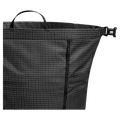 Detail view of the Mamut Trion 38L Backpack in Black colourway, unisex's model