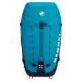 Main view of the Mamut Trion Nordwand 38L Backpack in Sky and Night colourway, women's model