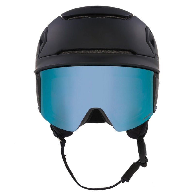 Oakley Mod 5 snow Helmet in Blackout with Sapphire lens featuring MIPS protection, BOA fit system, magnetic fidlock and active ventilation