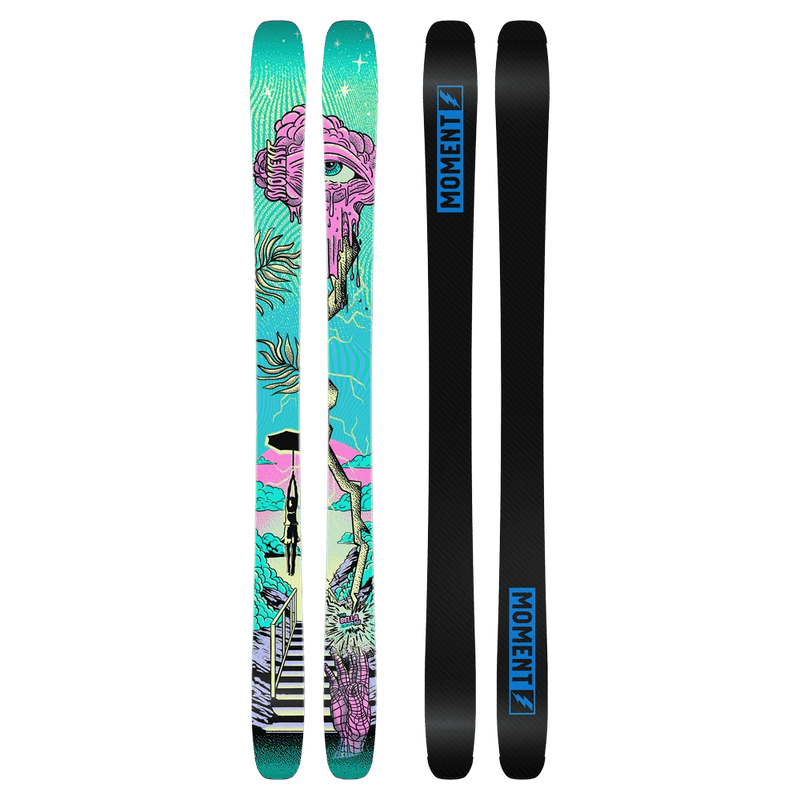 Two up view of Moment 2027 Bella 101 Ski - Womens