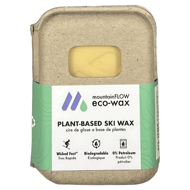 Image of a yellow block wax in recyclable carboard case
