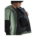 Woman wearing The North Face Summit Eastwall GTX Ski Jacket for Women in Slate Moss - TNF Black