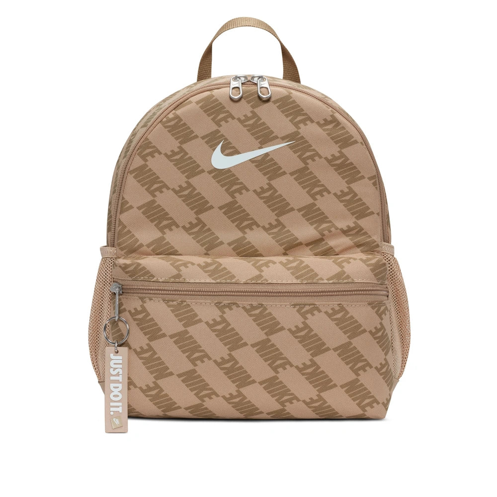 Front image of the Brasilia JDI Backpack in Hemp-Beechtree-White