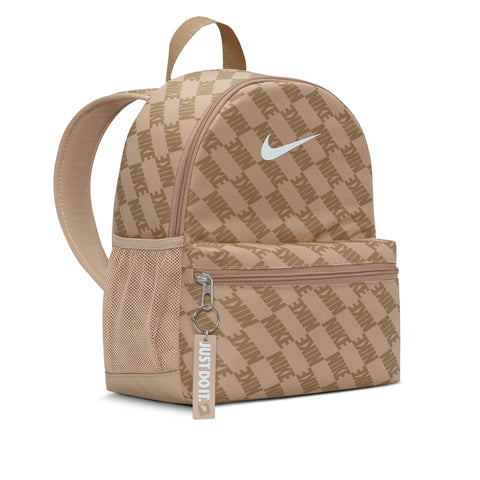 Side image of the Brasilia JDI Backpack in Hemp-Beechtree-White