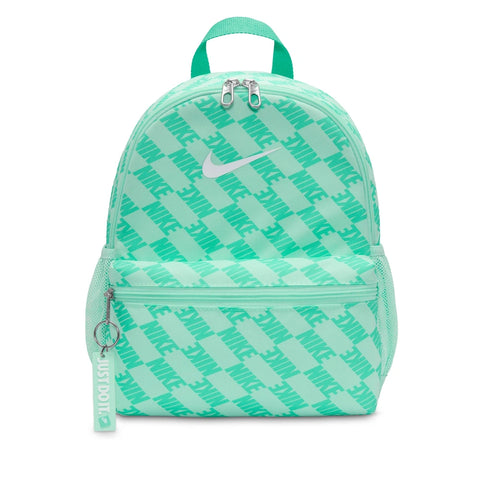 Front image of the Brasilia JDI Backpack in Mint Foam/Light Menta/White