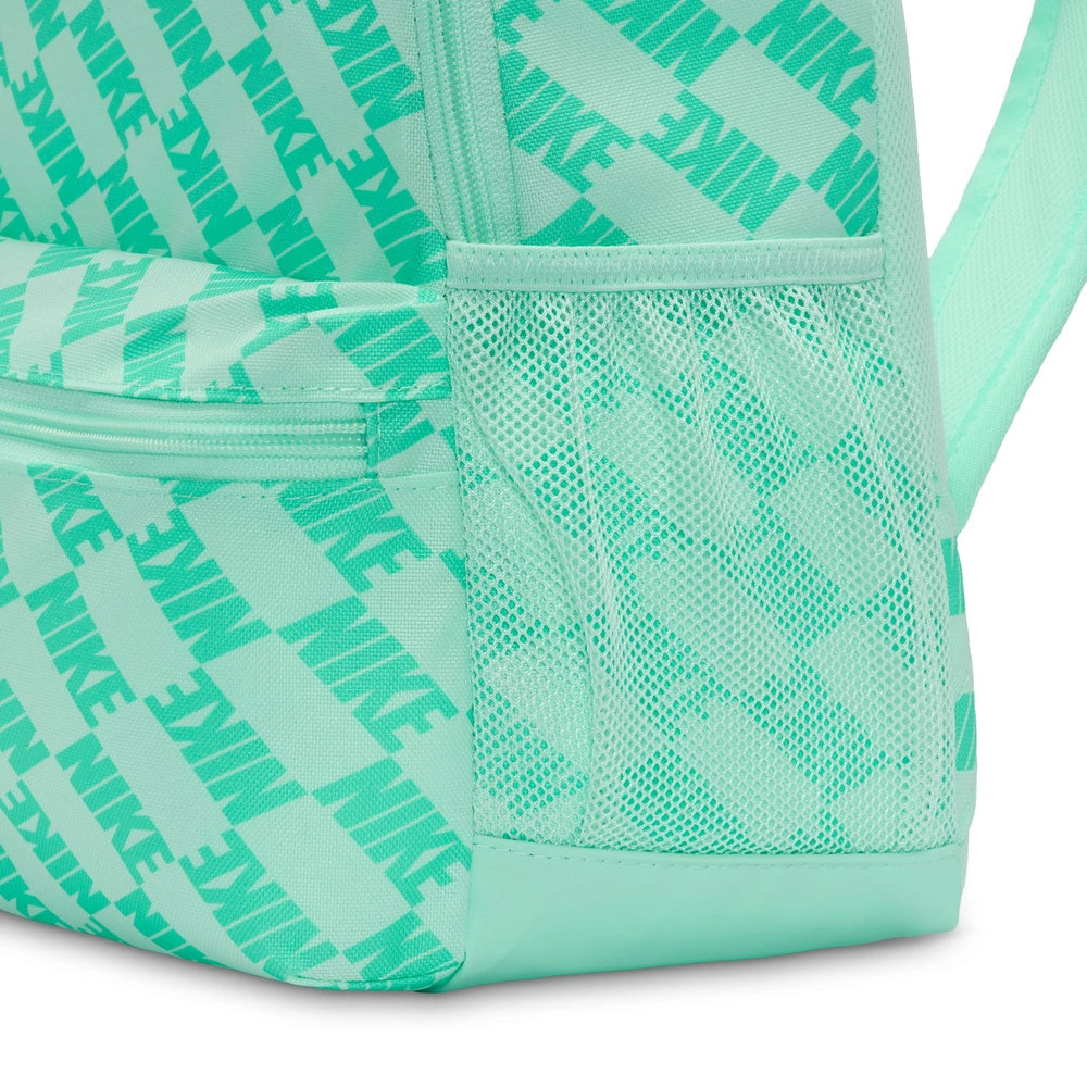 Side image of the drink pouch on the Brasilia JDI Backpack in Mint Foam/Light Menta/White