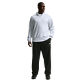 Front view of the Nike Club Fleece Pants in Black colourway, men model