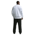 Back view of the Nike Club Fleece Pants in Black colourway, men model