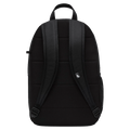 Back view of the Nike Elemental Backpack in Black colourway, kids model