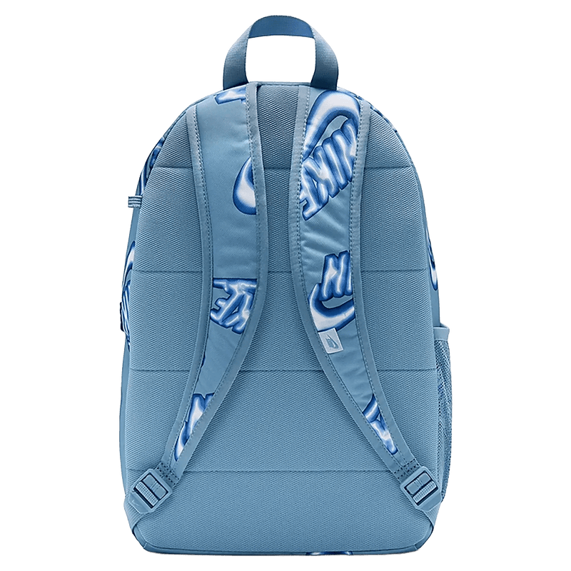 Back view of the Nike Elemental Backpack in Work Blue colourway, kids model
