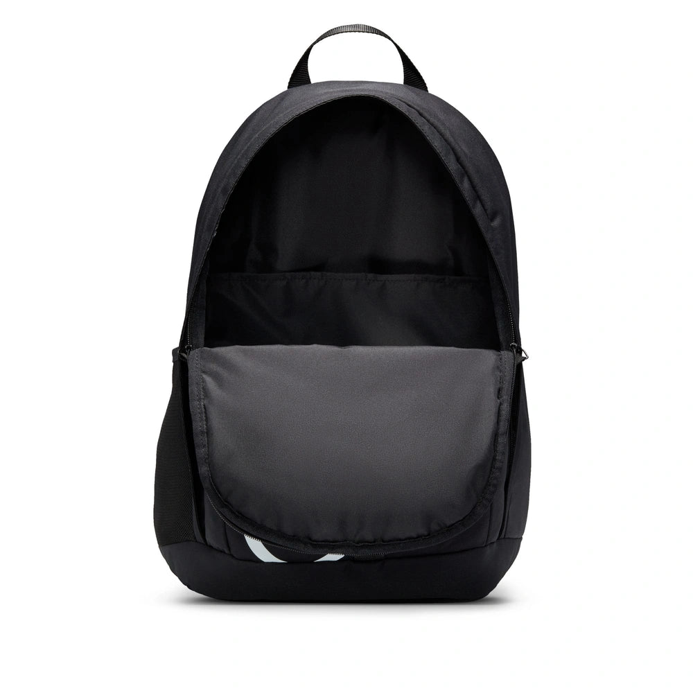 Image of the Main Internal Pocket of the Hayward Backpack in Black Multi White