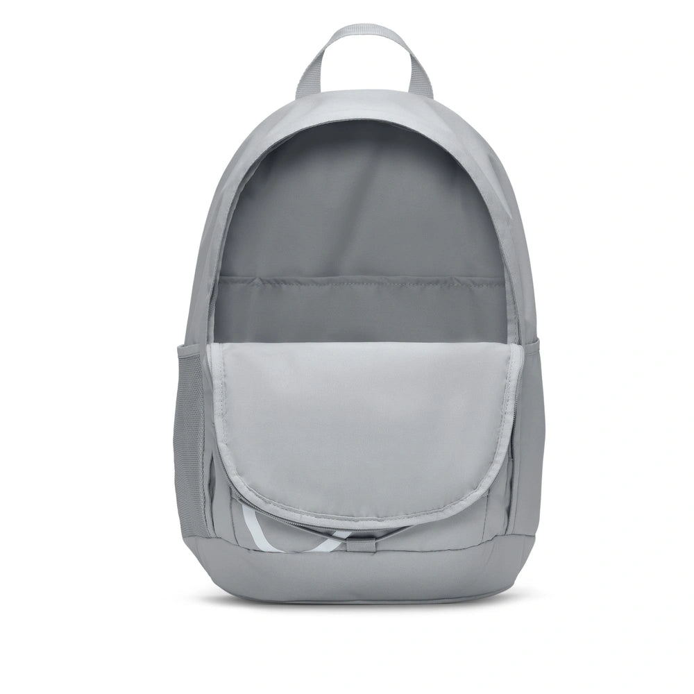 Image of the Main Internal Pocket of the Hayward Backpack in Wolf Grey Multi White