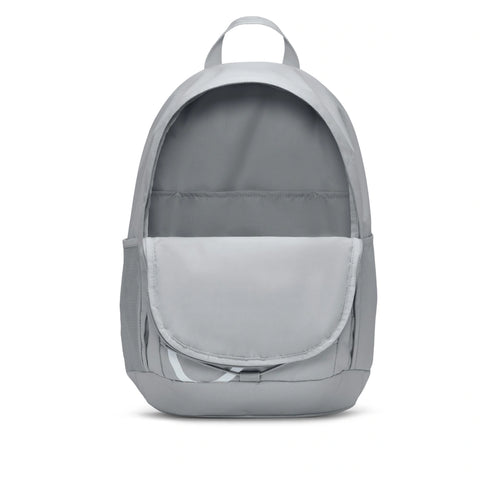 Image of the Main Internal Pocket of the Hayward Backpack in Wolf Grey Multi White