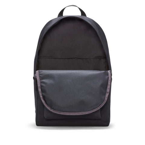 Image of the Main Pocket of the Heritage Backpack side in Black