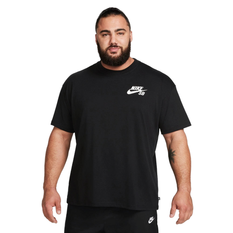 Front image of SB Tee in Black