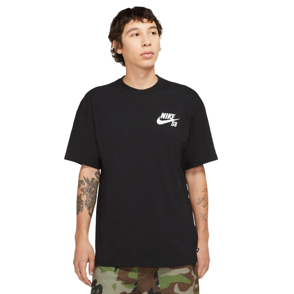 Front image of SB Tee in Black