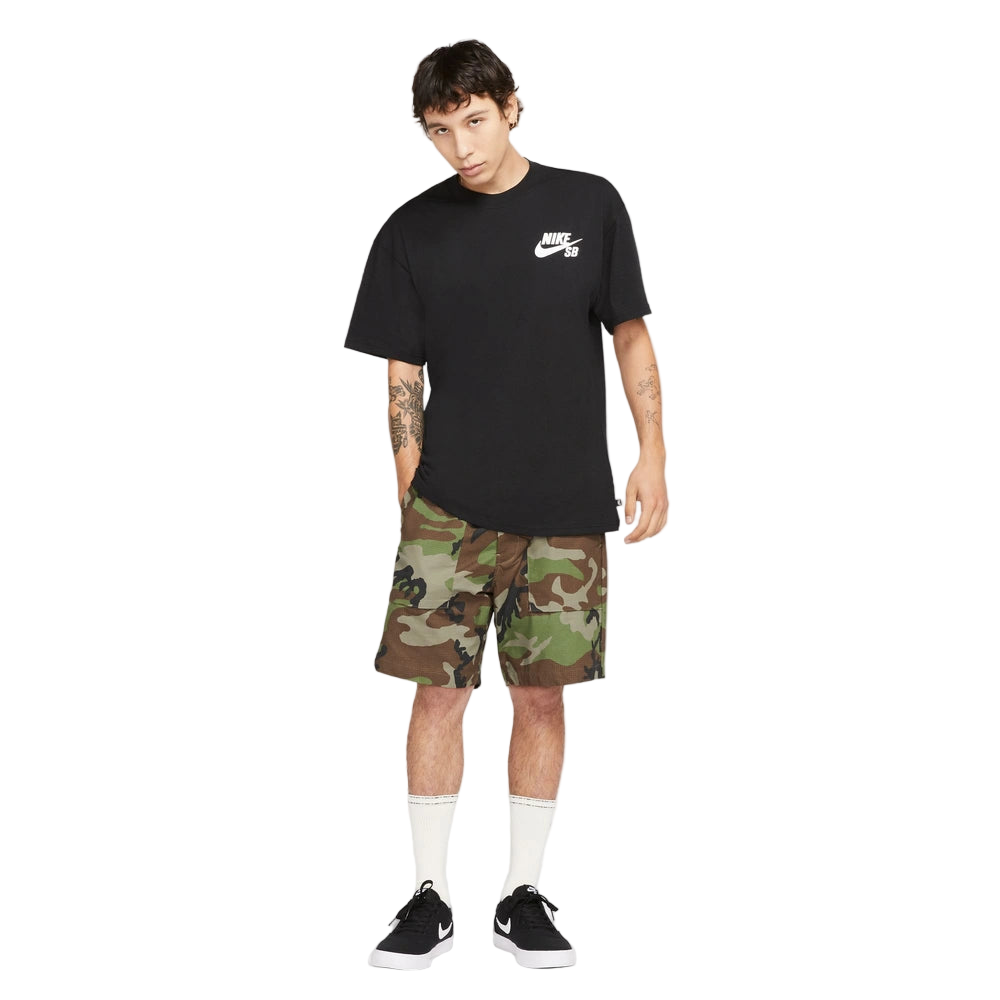 Full Body image of SB Tee in Black