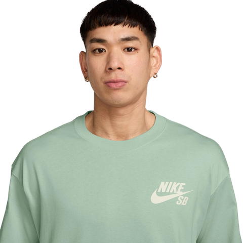 Close image of upper SB Tee in Pistachio Frost