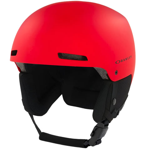 Oakley Mod 1 Pro snow Helmet in Red Line featuring Mip protection, BOA fit system and magnetic fidlock