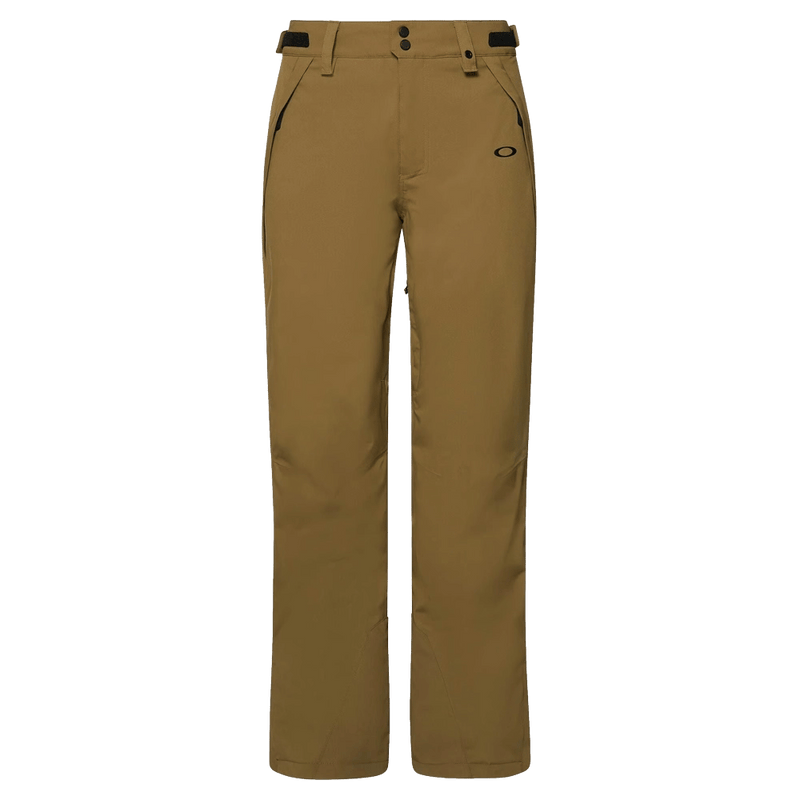 Main view of the Oakley Best Cedar Rc Insulated Ski Pants in Army Green colourway, mens's model