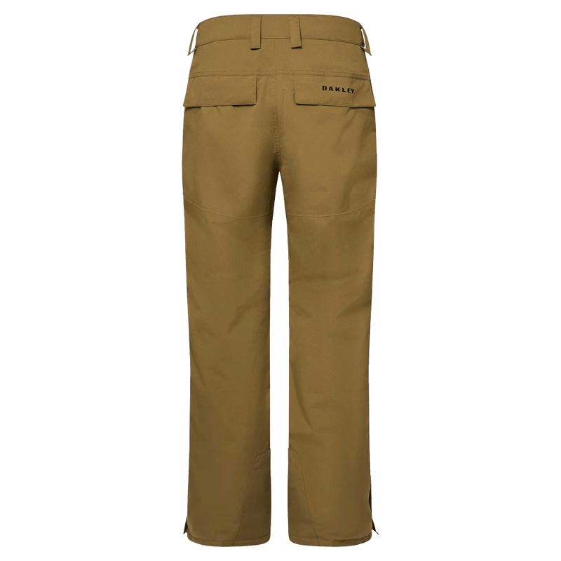 Back view of the Oakley Best Cedar Rc Insulated Ski Pants in Army Green colourway, mens's model