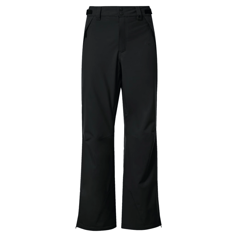 Main view of the Oakley Best Cedar Rc Insulated Ski Pants in Blackout colourway, mens's model