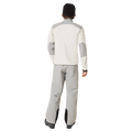 Back view of the Oakley Butter Tech Fleece in Mist and Cement colourway, men's model