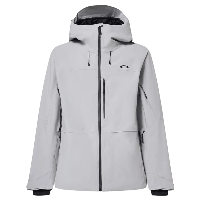 Main view of the Oakley Canopy Insulated Ski Jacket in Cement colourway, men's model